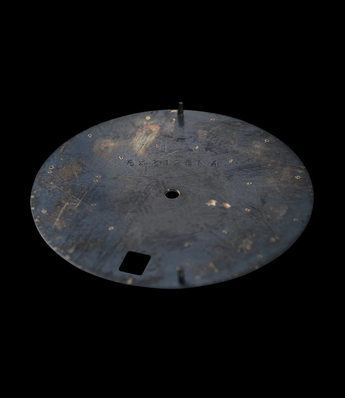 1972. Backside of the Royal Oak 5402 dial.