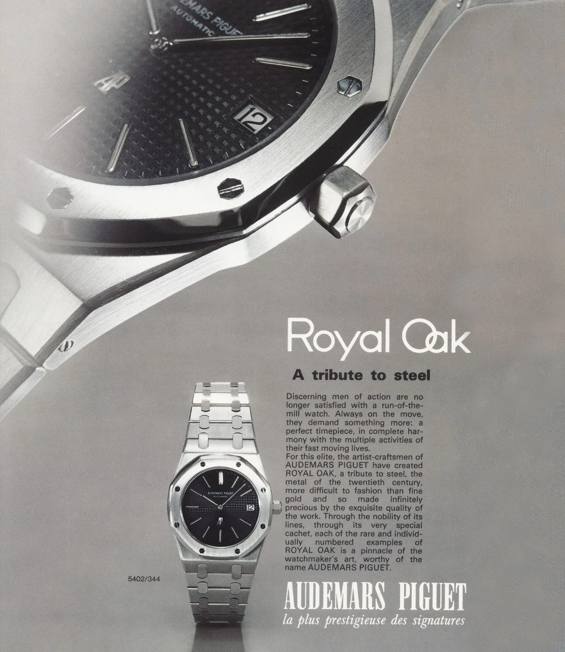 1972. Royal Oak advertisement.