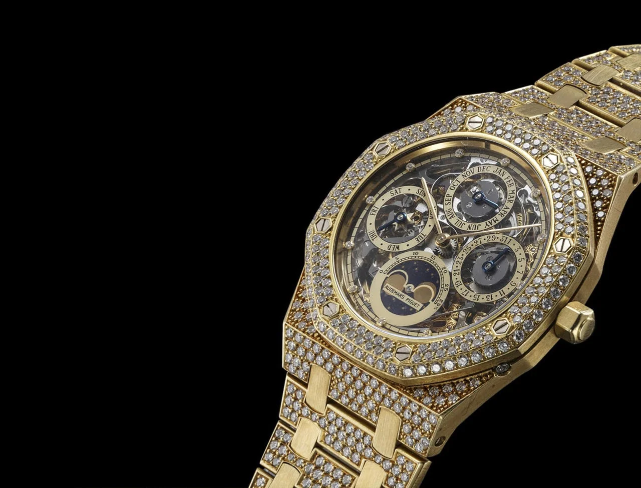 25659, Haute Joaillerie Royal Oak Perpetual Calendar Openworked