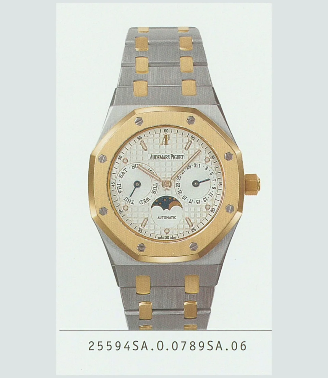 25594 Royal Oak Day Date Moon Phase Audemars Piguet Chronicles Audemars Piguet Chronicles