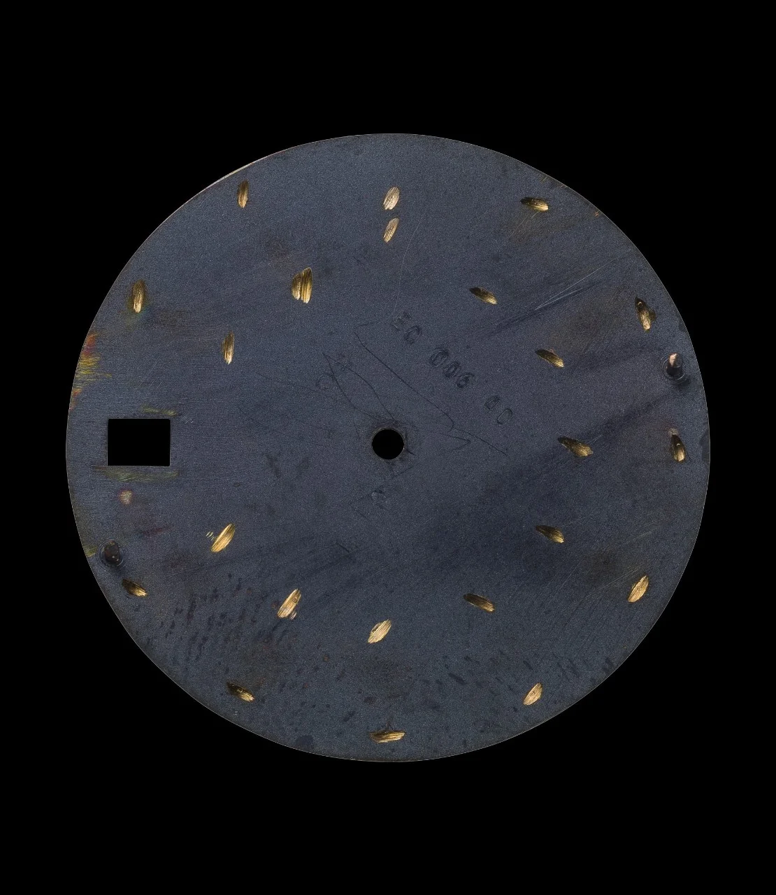 Circa 2000. Back of the Royal Oak 14802 dial.