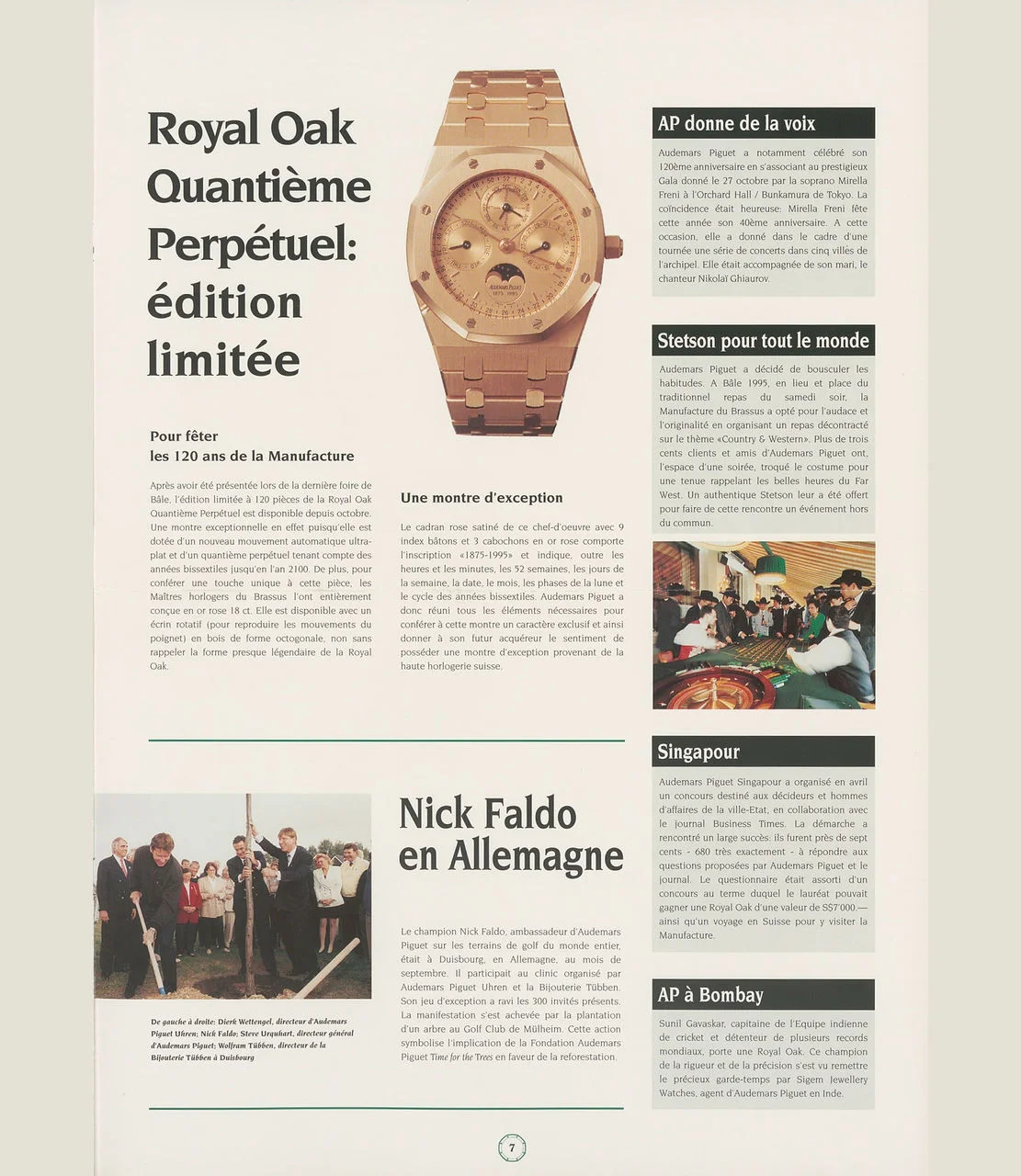 25810, Royal Oak Perpetual Calendar 120th Anniversary edition | AP