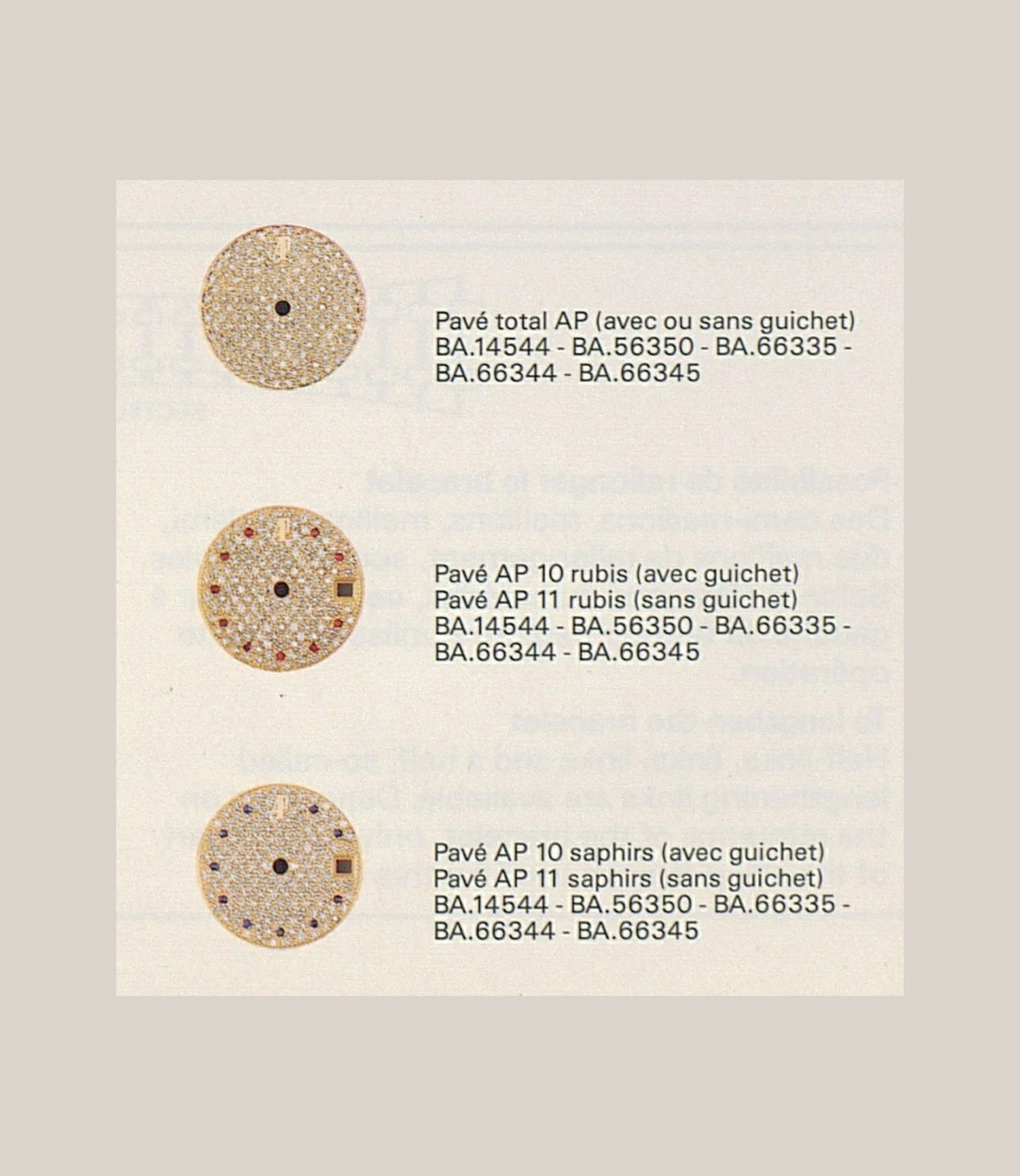 !2点 14544、ロイヤル オーク ジュエリー - Audemars Piguet Chronicles
