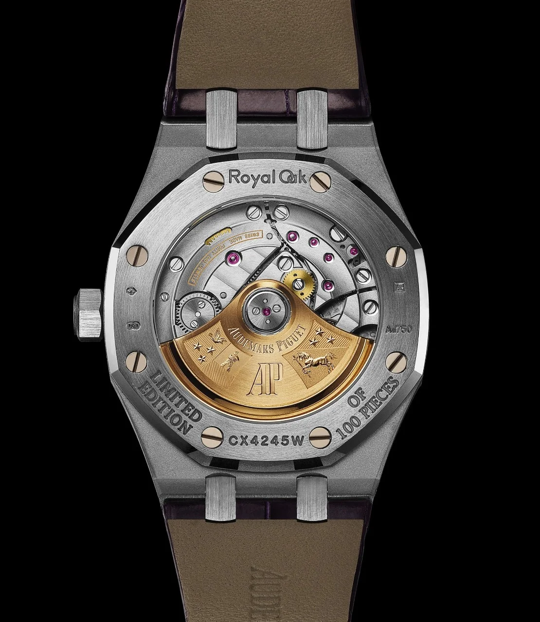 2021. Royal Oak 15452BC, caseback side.