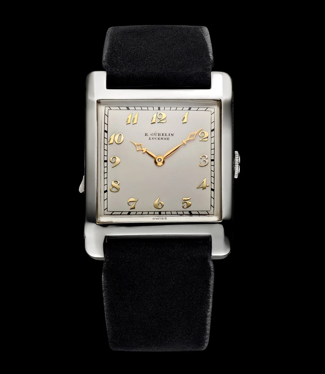 1926. Wristwatch with minute repeater.