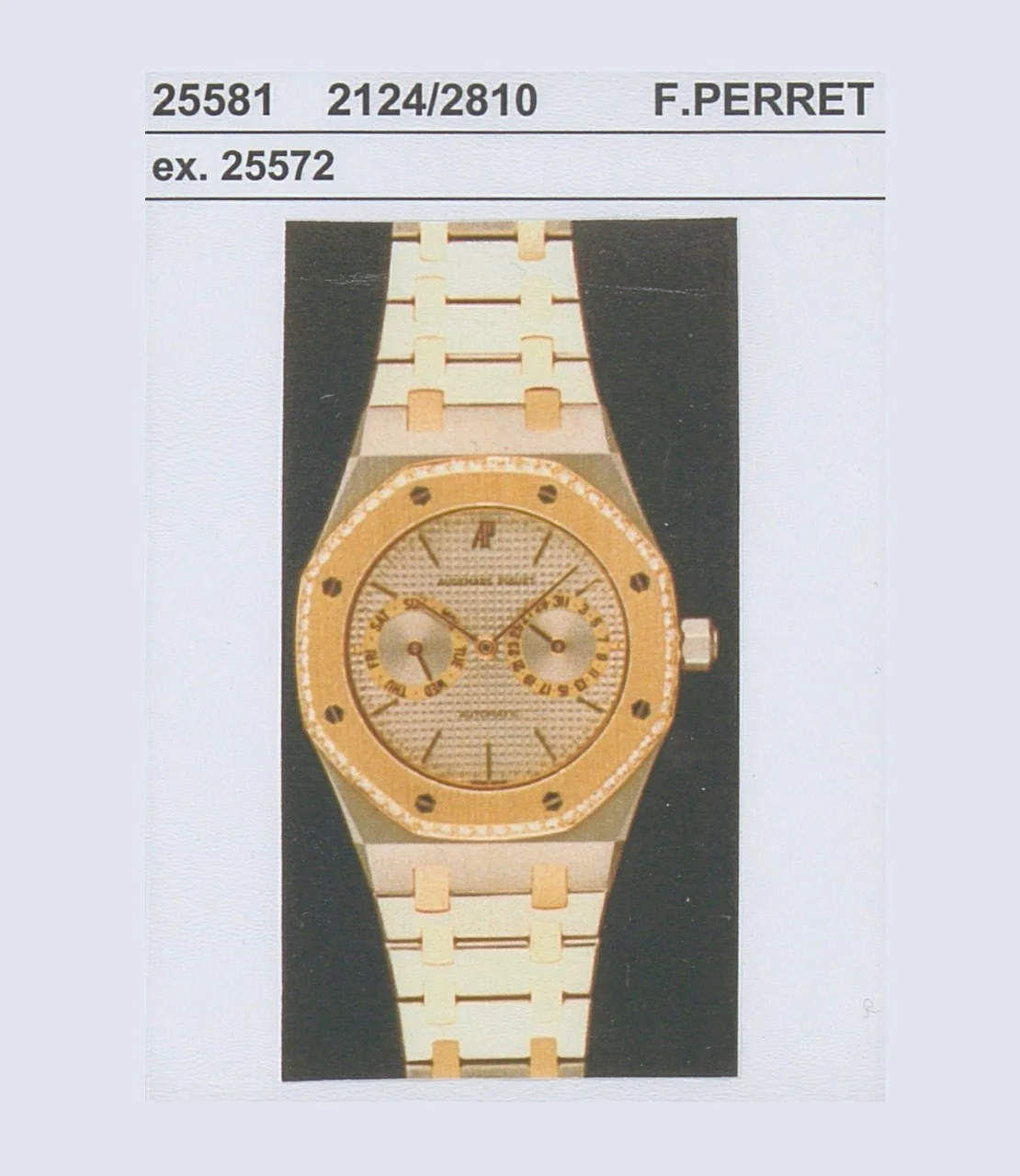 5581, Gemset Royal Oak Day Date | AP Chronicles
