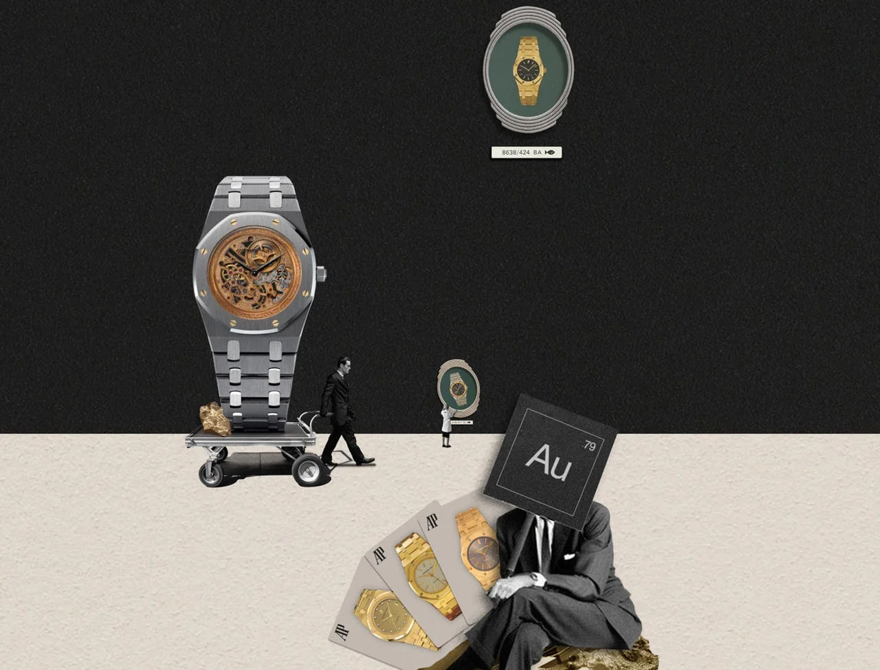 The Royal Oak opens up to other materials