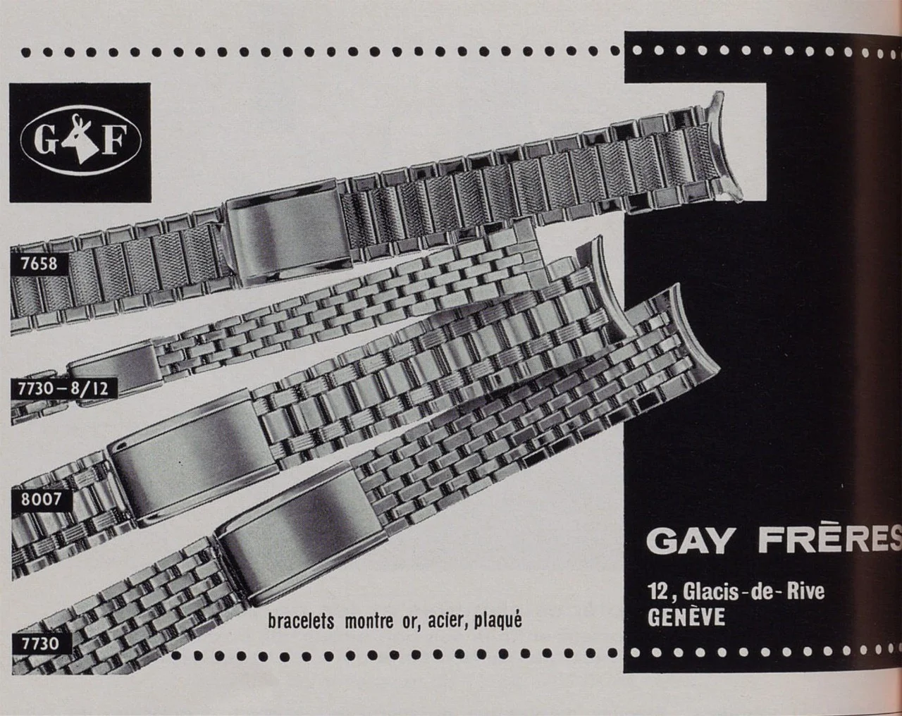 1970年:ゲイ フレールの広告