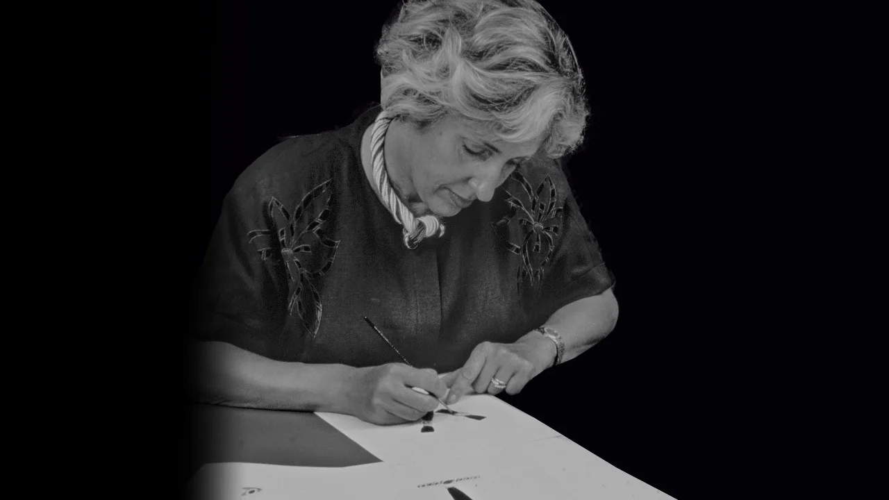 Circa 1985. Jacqueline Dimier.