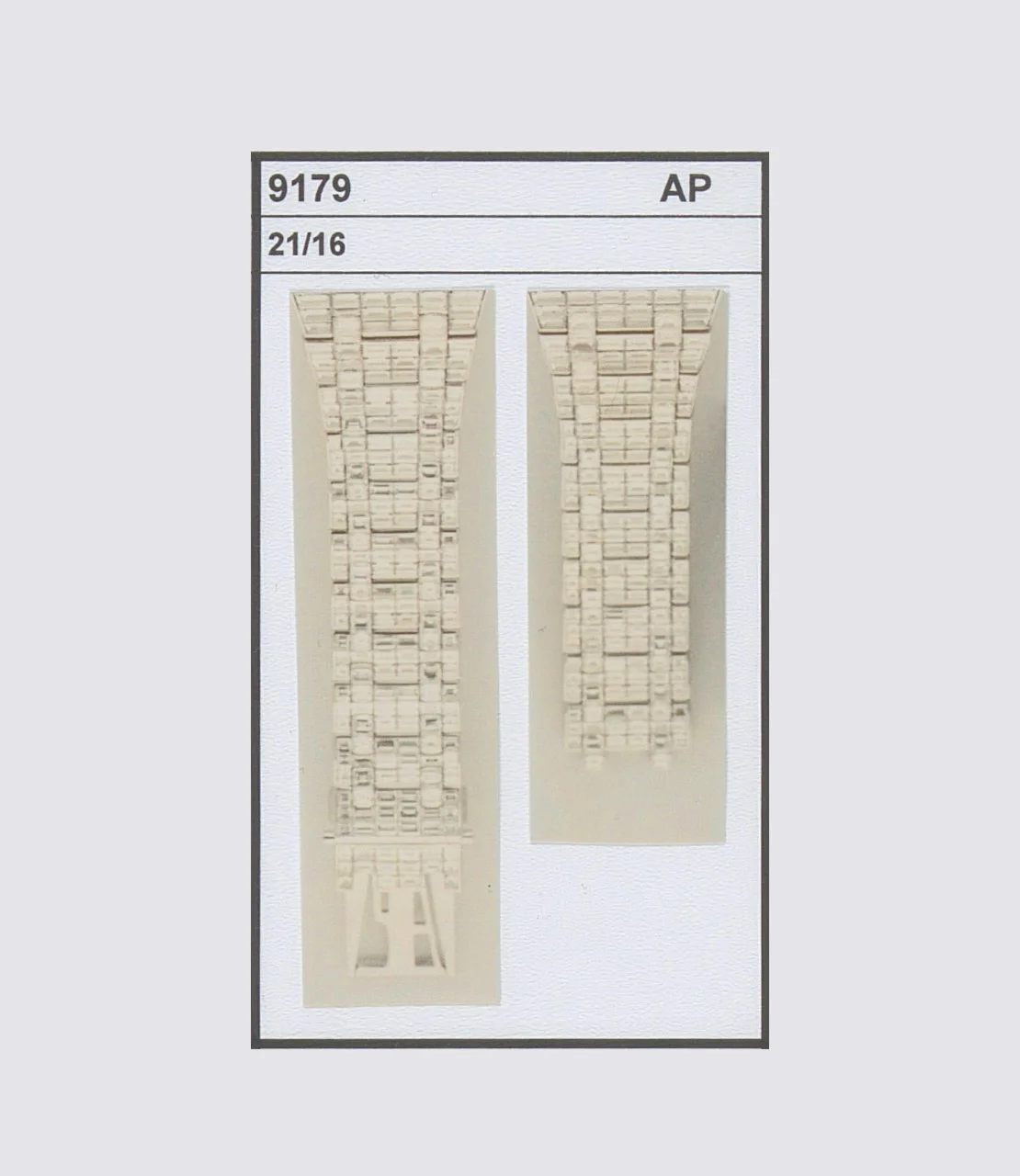 Vers 2005. Fiche d'identification du bracelet 9179.
