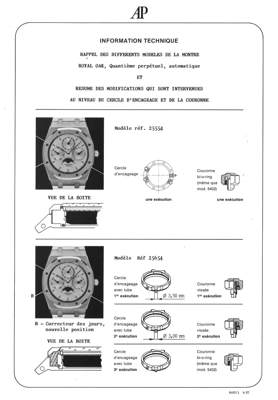 オーデマピゲ　カタログ　ブック　AP Audemars Piguet ロイヤル オーク カレンダーウォッチ 1983–1996 - Audemars