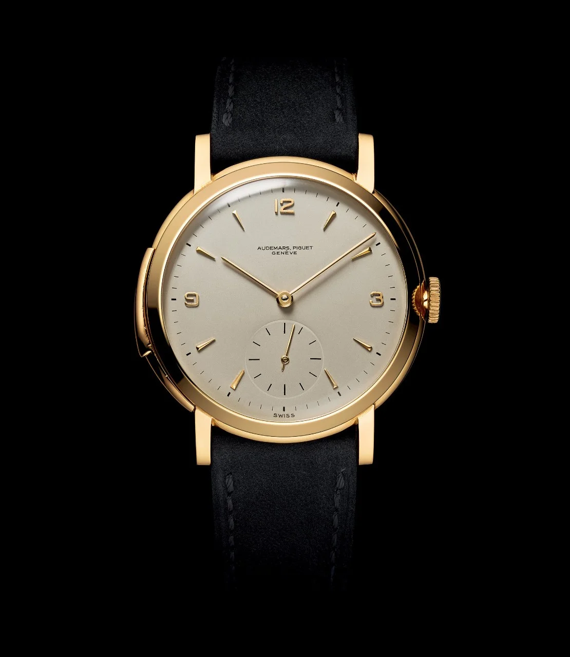 1951. Minute repeater wristwatch No. 8712.