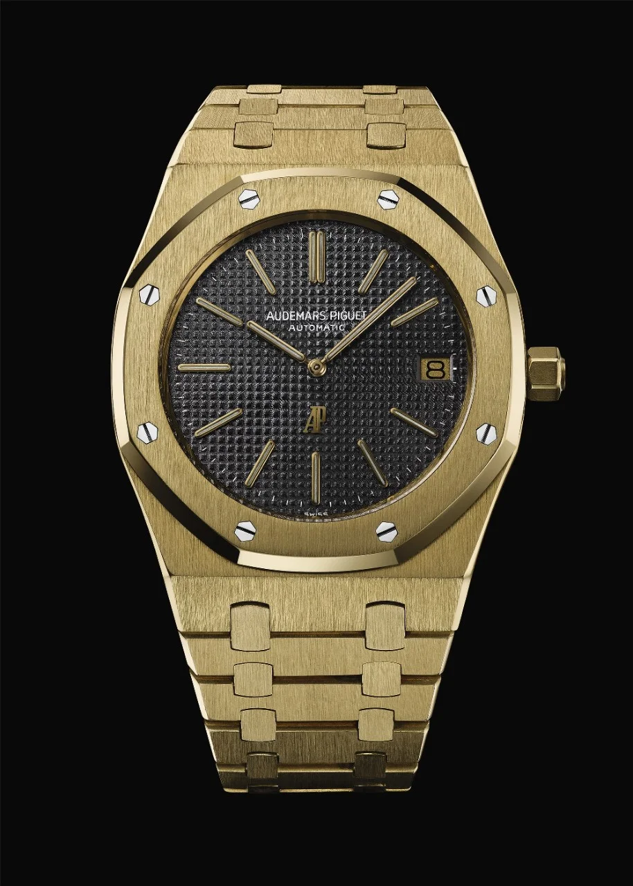 Close up of the Royal Oak, reference 5402BA, 1978