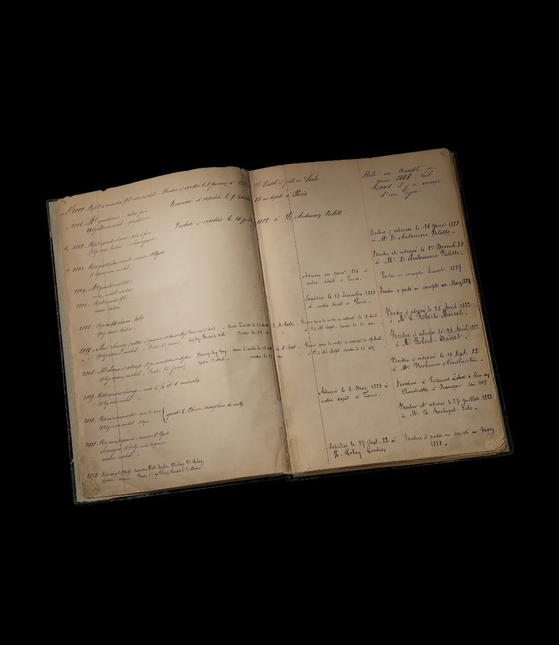 1882. Audemars Piguet Production Register.