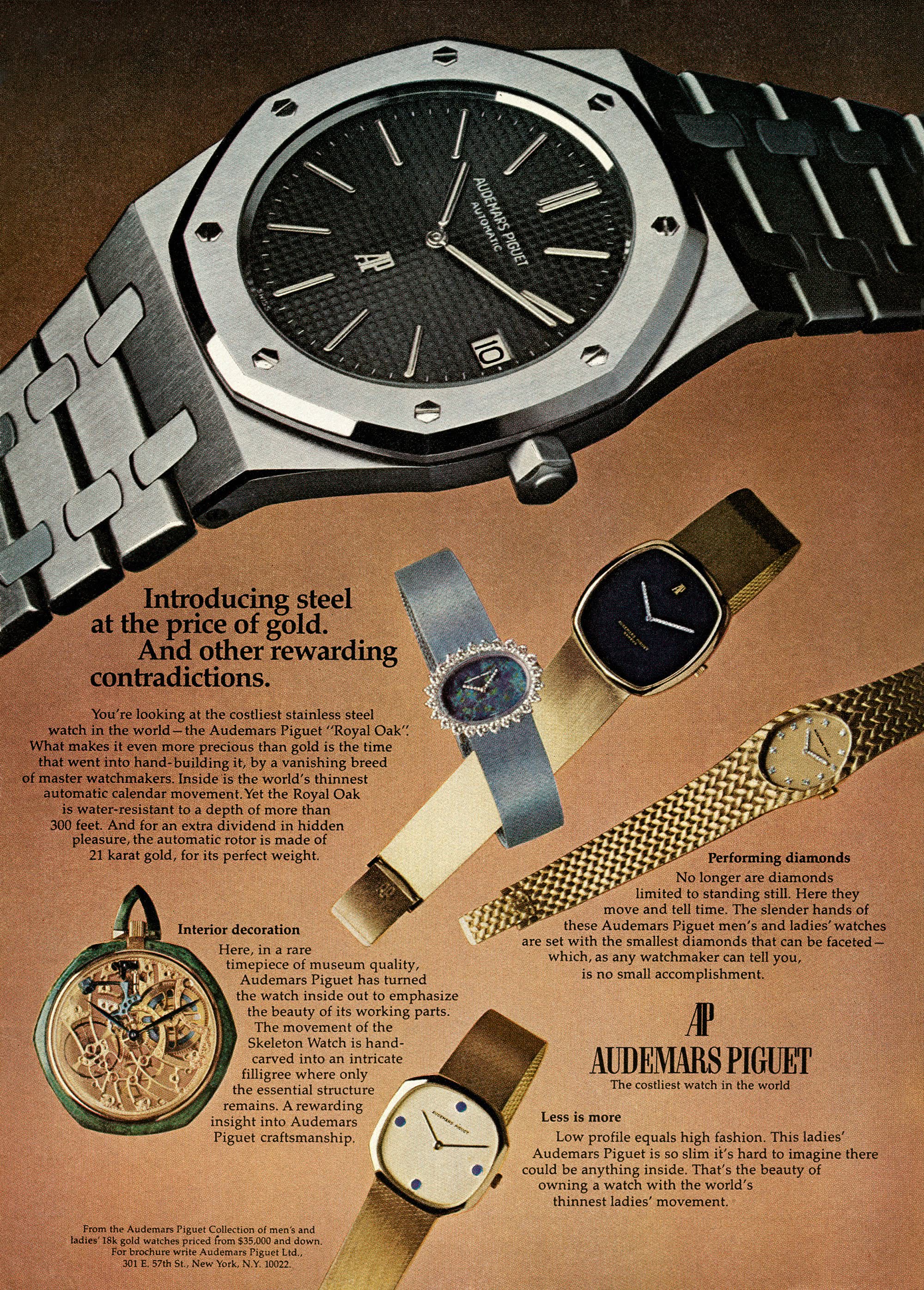 1974 Pub Royal Oak Price Gold BO3 02 2000.jpg Audemars Piguet